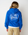 Athletics Back Print Hood - Royal