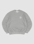 Fill Your Cup Back Print Pullover - Ash Marle
