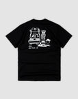 Fill Your Cup Back Print T - Black