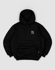 Fill Your Cup Back Print Hood - Black