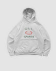 Footy Sports Hood - Snow Marle
