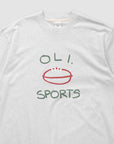 Footy Sports T - Snow Marle