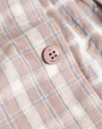Plaid Long Sleeve Button Up - Clay