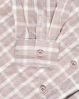 Plaid Long Sleeve Button Up - Clay