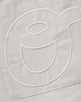 Pleated Cotton Short - Limestone