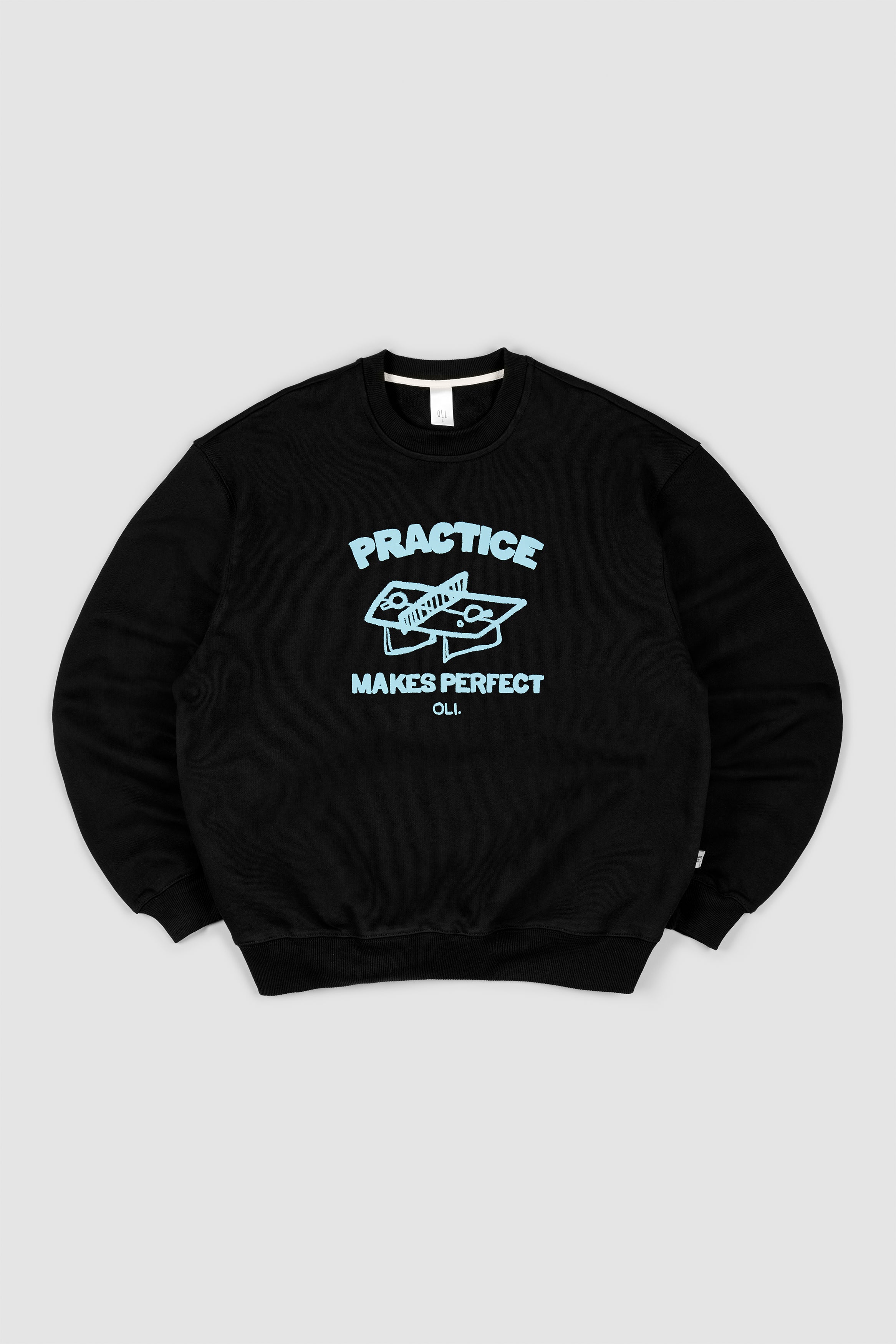 Practice Makes Perfect Pullover - Black