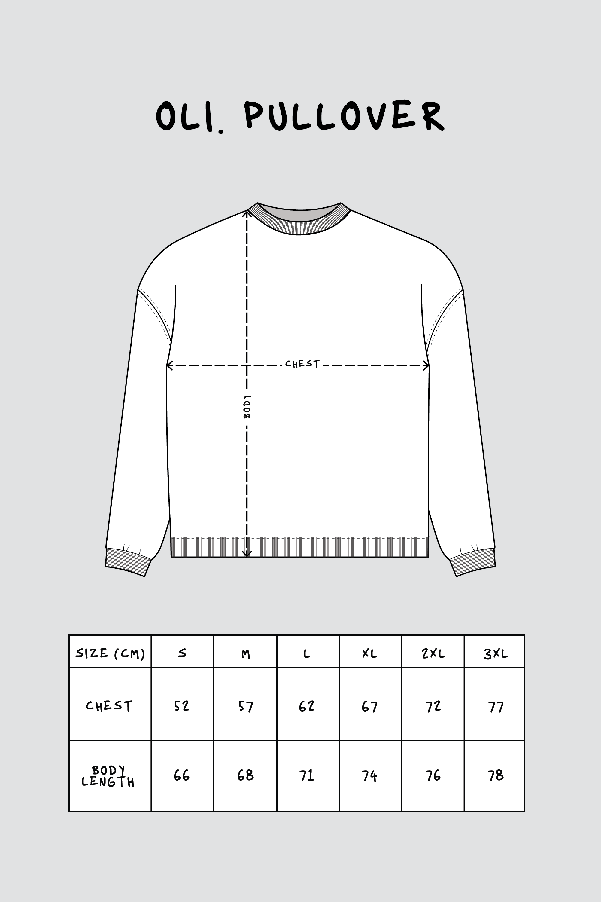 Snail Pullover - Ash Marle