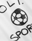 Soccer Sports T - White