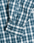 Plaid Long Sleeve Button Up - Teal
