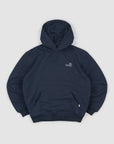 Work Life Balance Back Print Hood - Navy