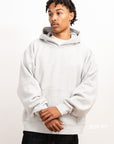 Embroidered Signature Hood - Snow Marle