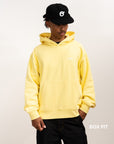 Embroidered Signature Hood - Lemon