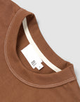 *IMPERFECT* Contrast Pocket T - Chocolate