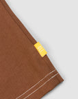 *IMPERFECT* Contrast Pocket T - Chocolate