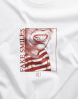 Fake Smiles T - White - Oli.