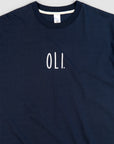 *IMPERFECT* Staple Logo T - Navy