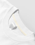 *IMPERFECT* Staple Logo T - White