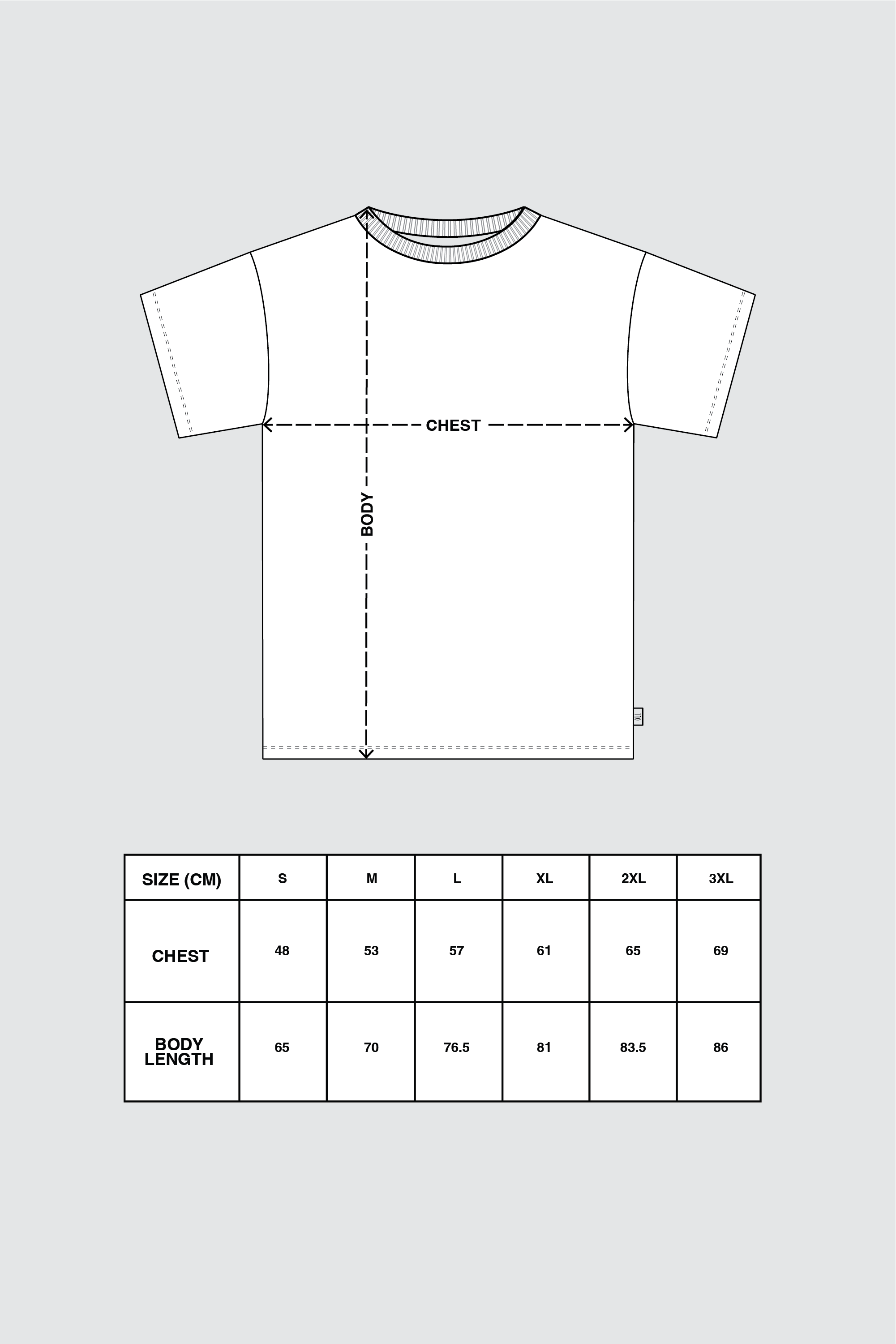 Measure Twice Cut Once Back Print T - Navy