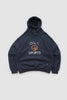 Basketball Sports Hood - Navy