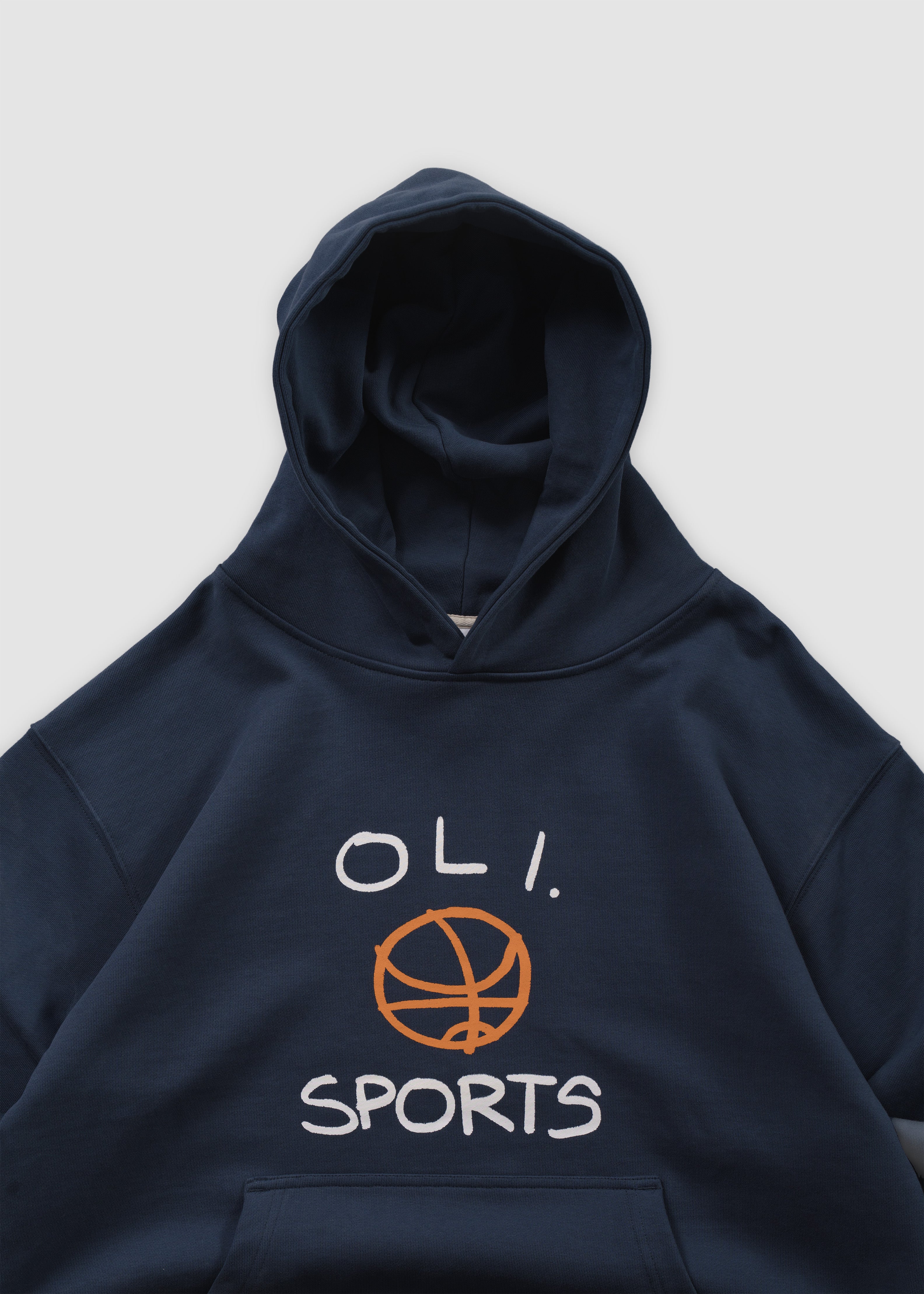 Basketball Sports Hood - Navy