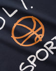 Basketball Sports T - Navy