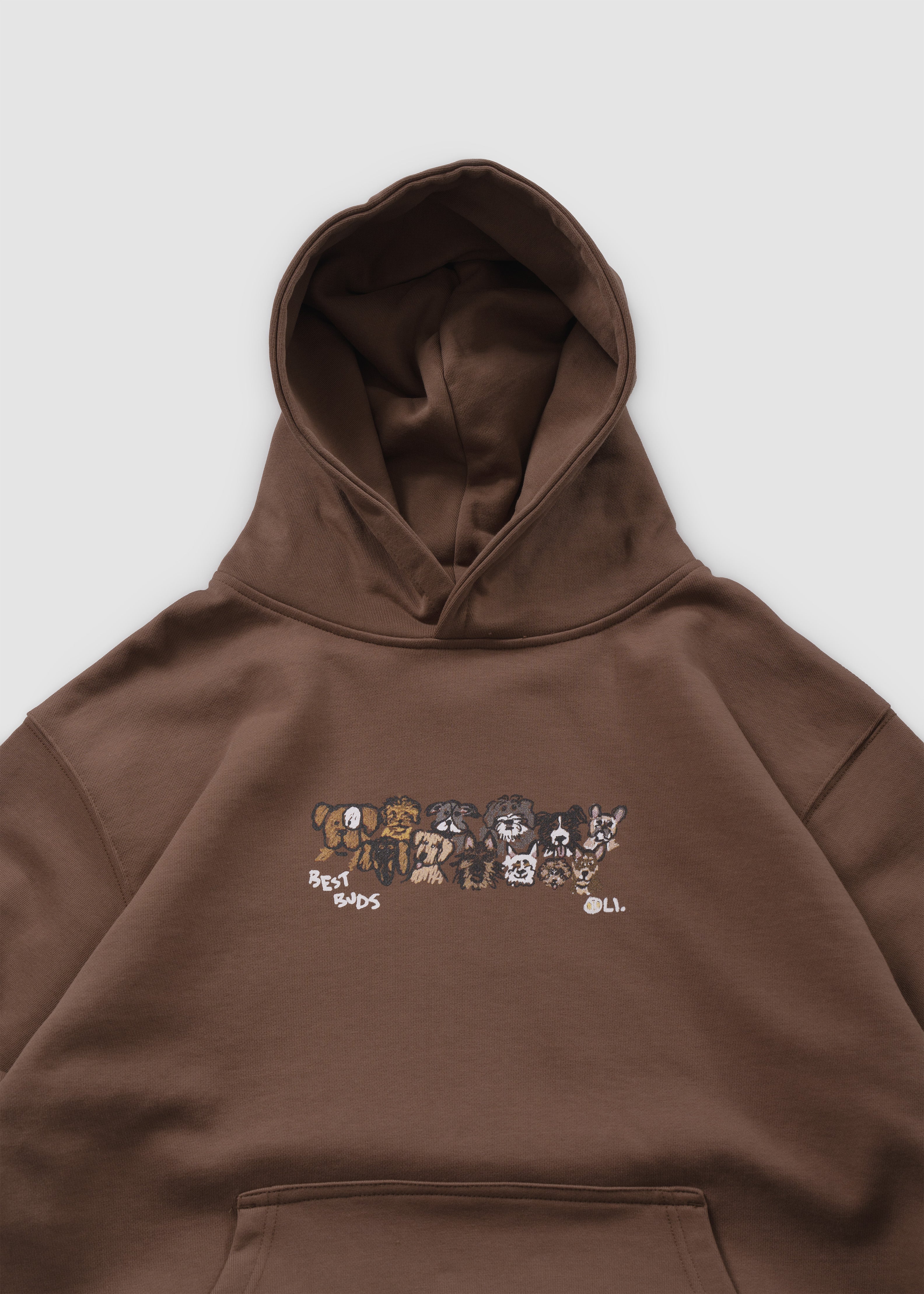 Best Buds Hood - Choc