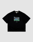 Oli x Arnold Collab Crop T - Black