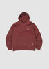 Embroidered Signature Hood - Brick