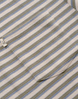 Heavy Stripe Polo - Cream