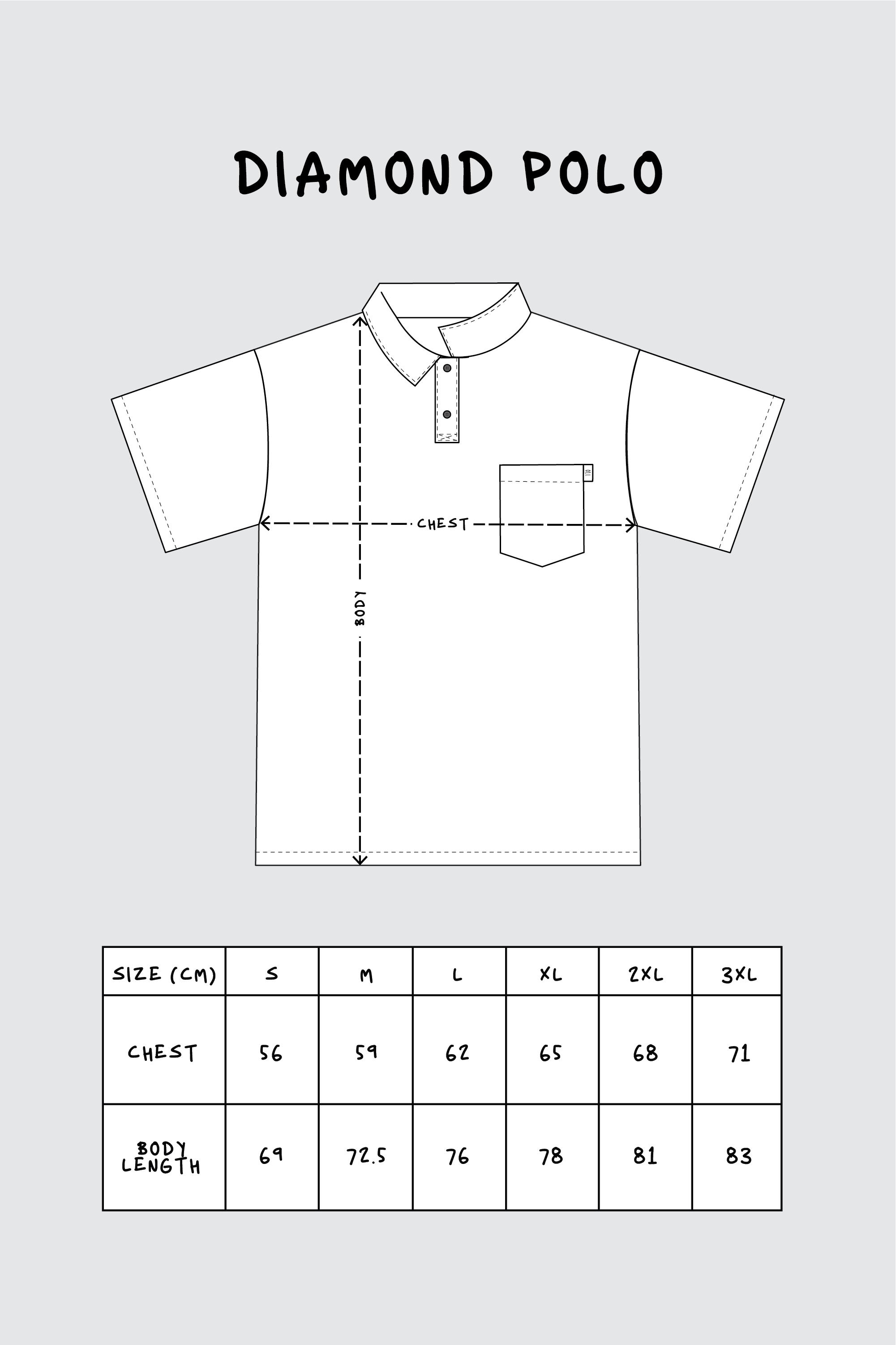 Diamond Polo - Sand