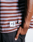 Lissy Stripe T - Berry