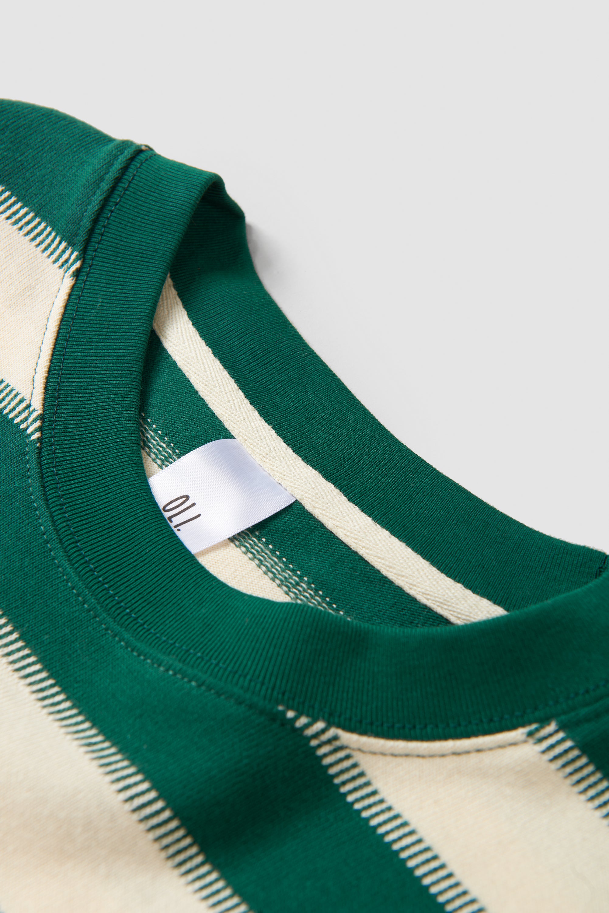 Comb Stripe T - Forest