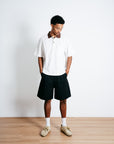 Contrast Cotton Polo - Bone