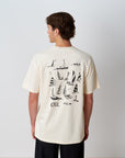 Set Sail Back Print T - Butter