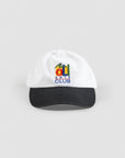 Arts Club Cap - White & Black