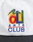 Arts Club Cap - White & Black