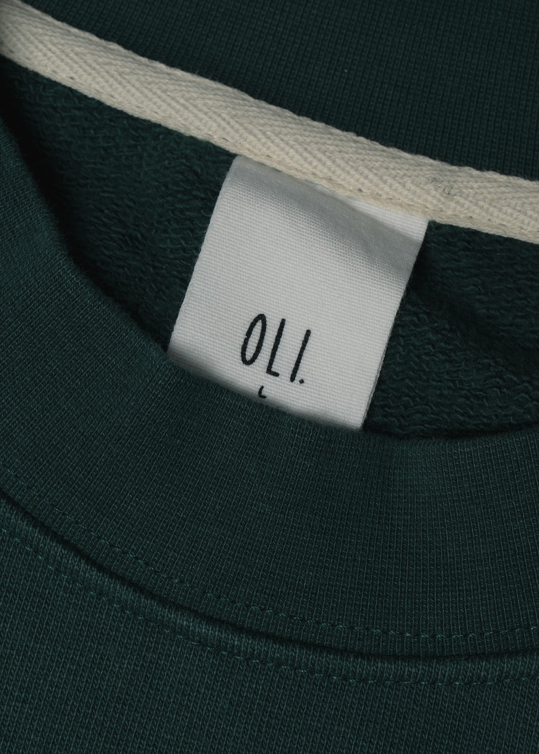 Embroidered Golf Bag Pullover - Forest Green