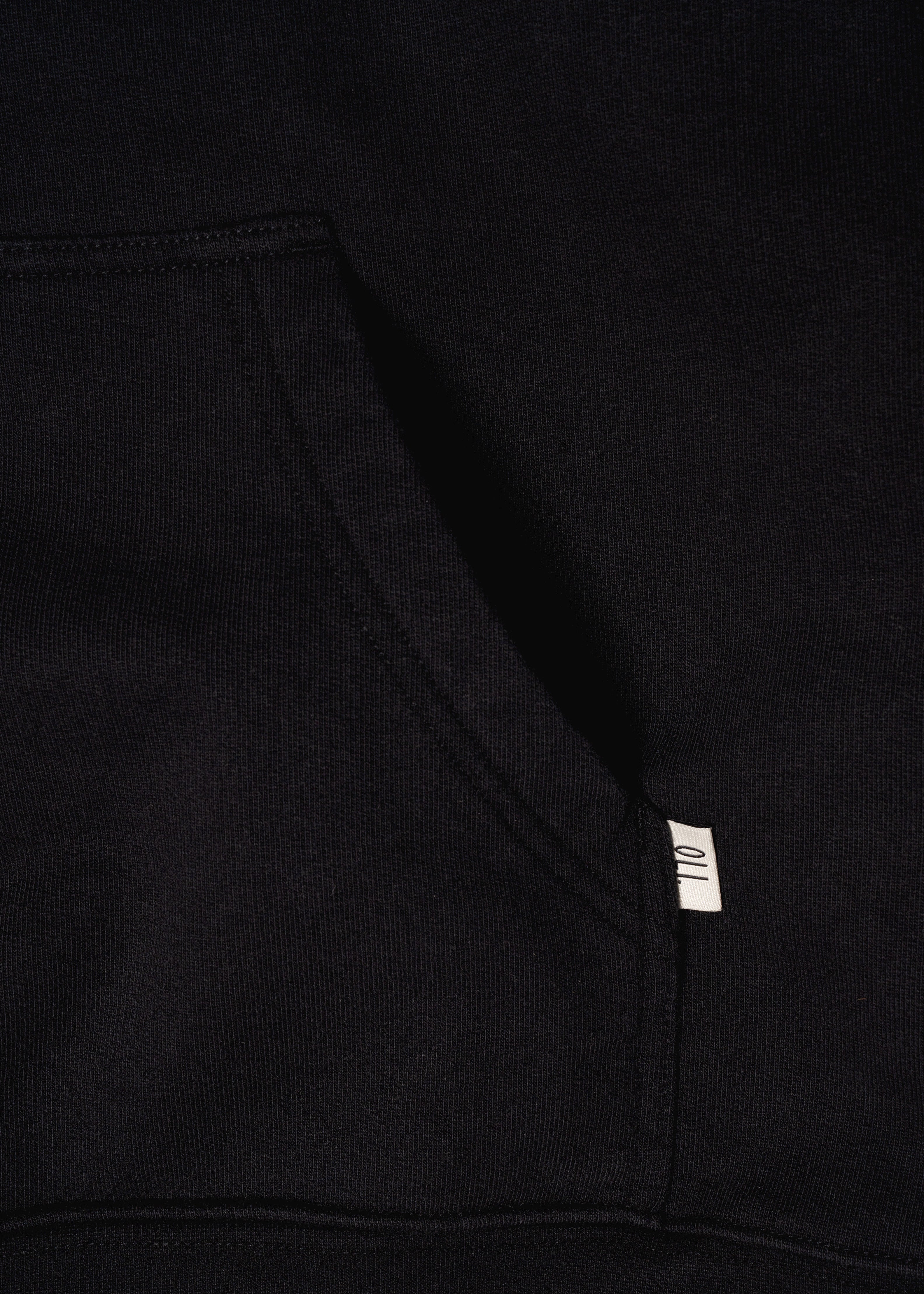 Embroidered I Hate Golf Hood - Black