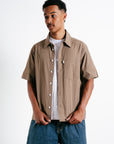Breeze Button Up - Brown