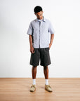 Breeze Button Up - Ice Blue
