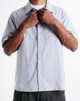 Breeze Button Up - Ice Blue