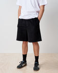 Pleated Short - Black Cord