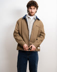 Reversible Kelpie Jacket - Navy/Brown