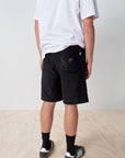 Pleated Short - Black Cord