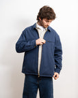 Reversible Kelpie Jacket - Navy/Brown