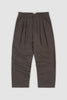 Pleated Pant - Coal - Oli.