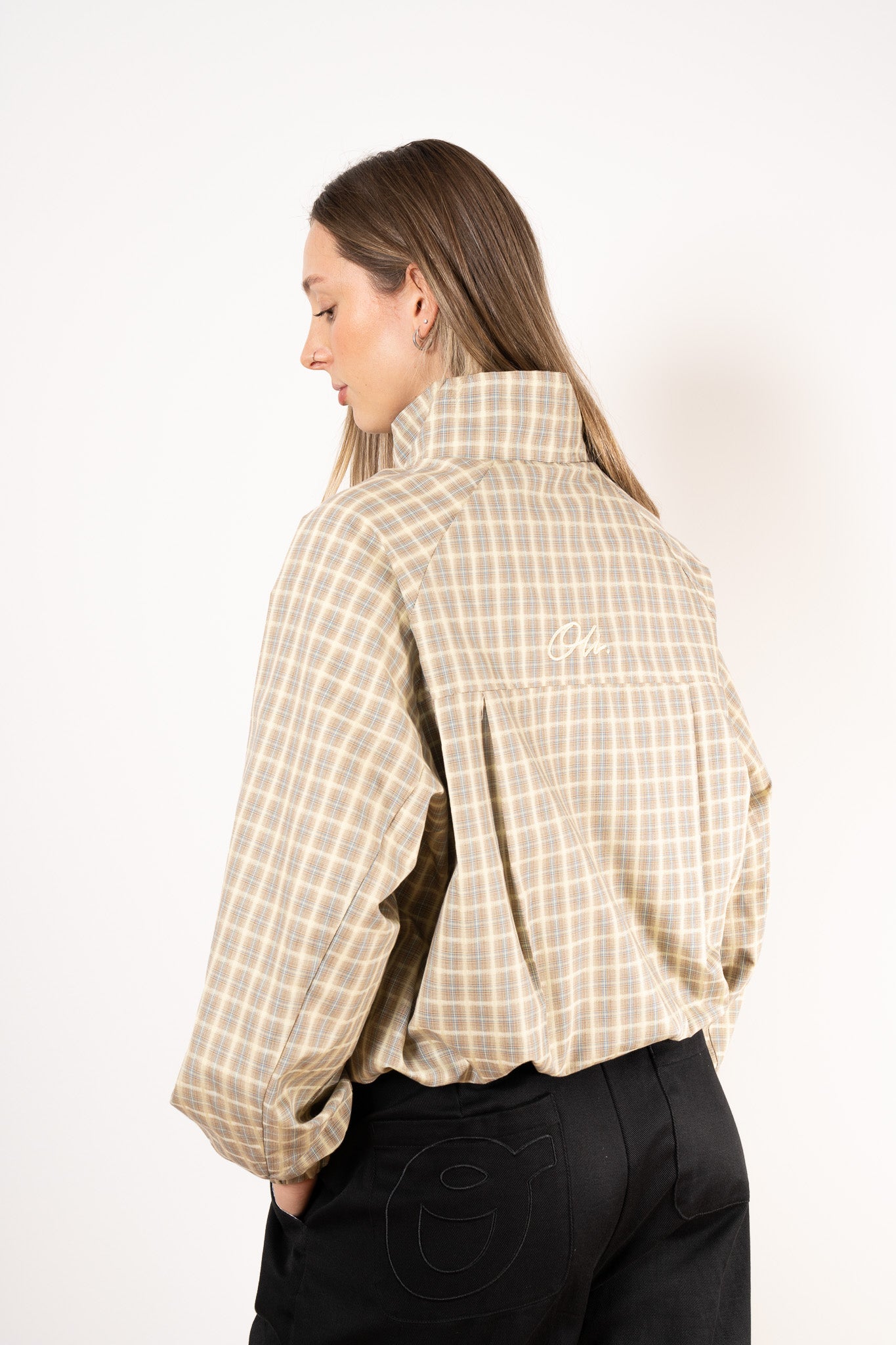 Fairway Parka Jacket - Lightweight Check