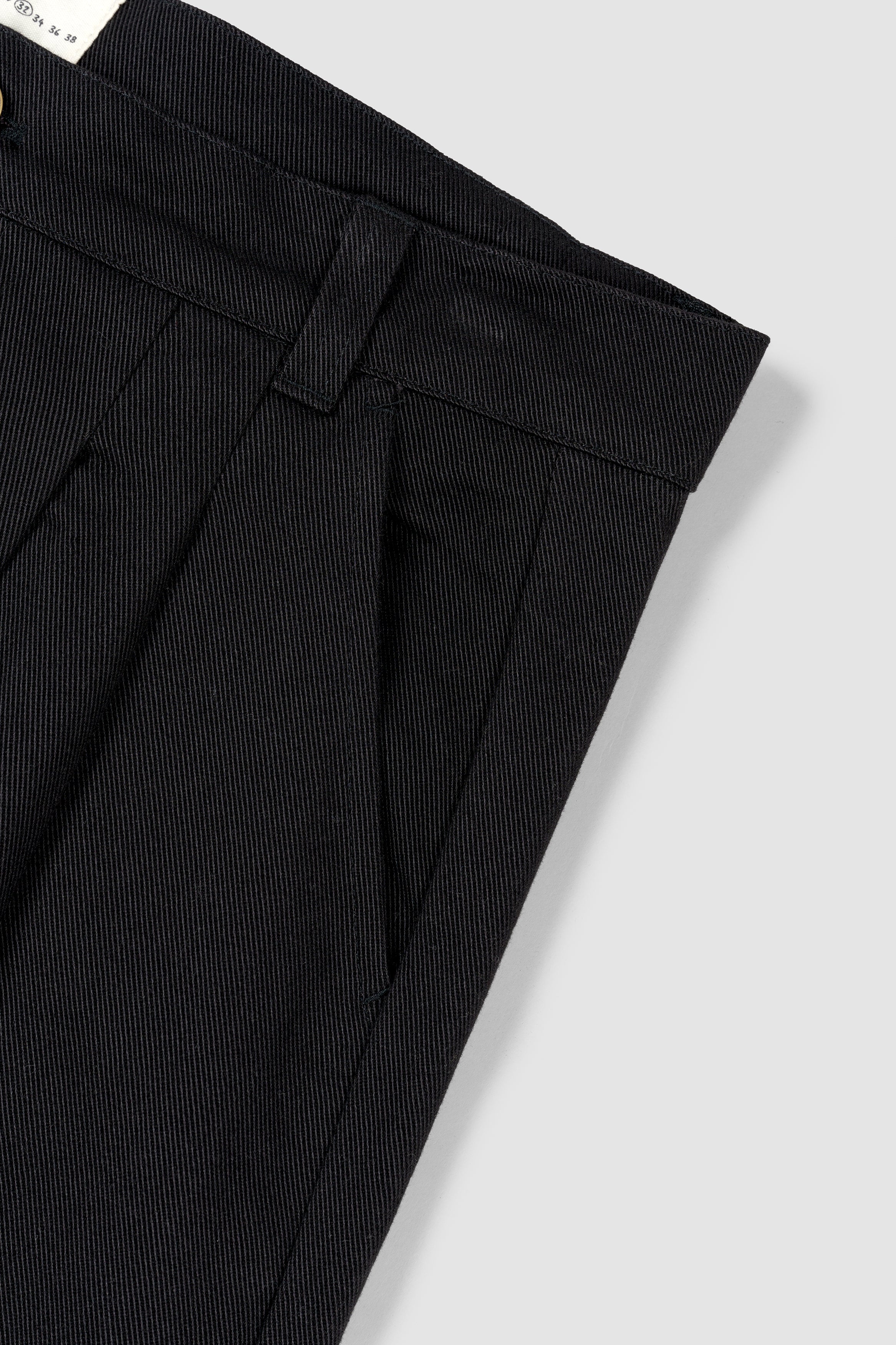 Pleated Pant - Black
