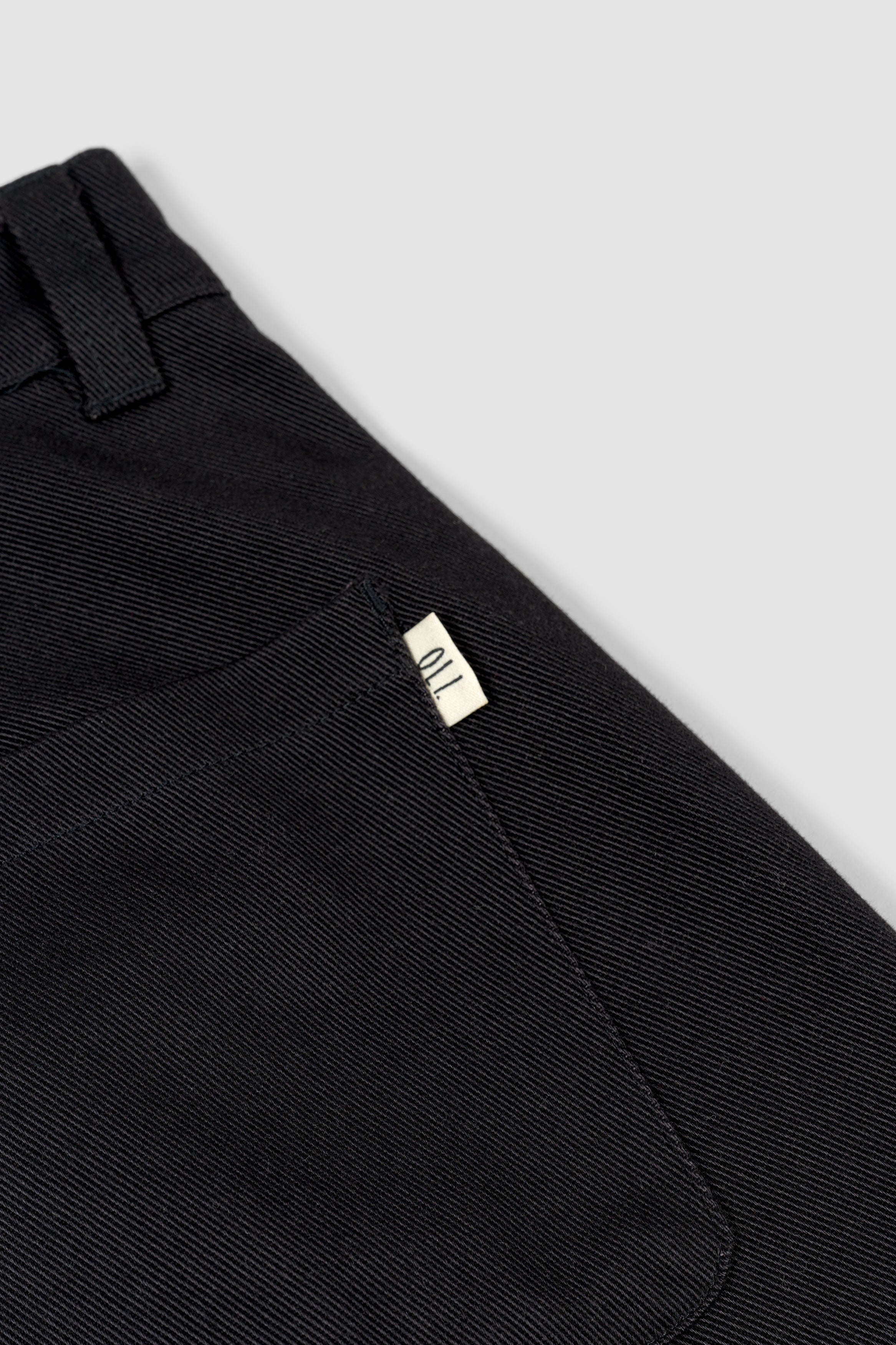 Pleated Pant - Black