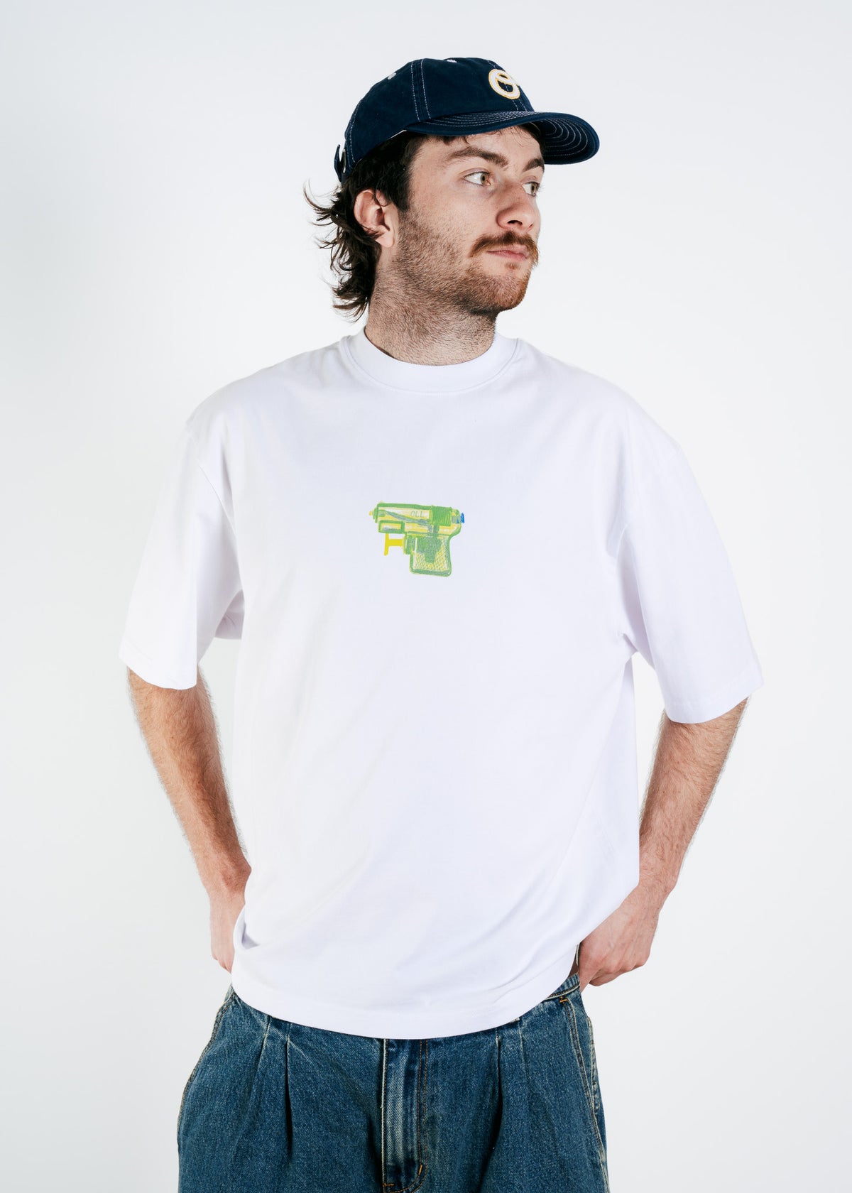 Water Gun T - White